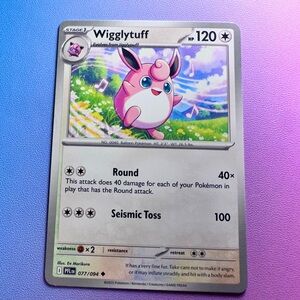 wigglytuff - 077/094 (uncommon) — pokemon: phantasmal flames
